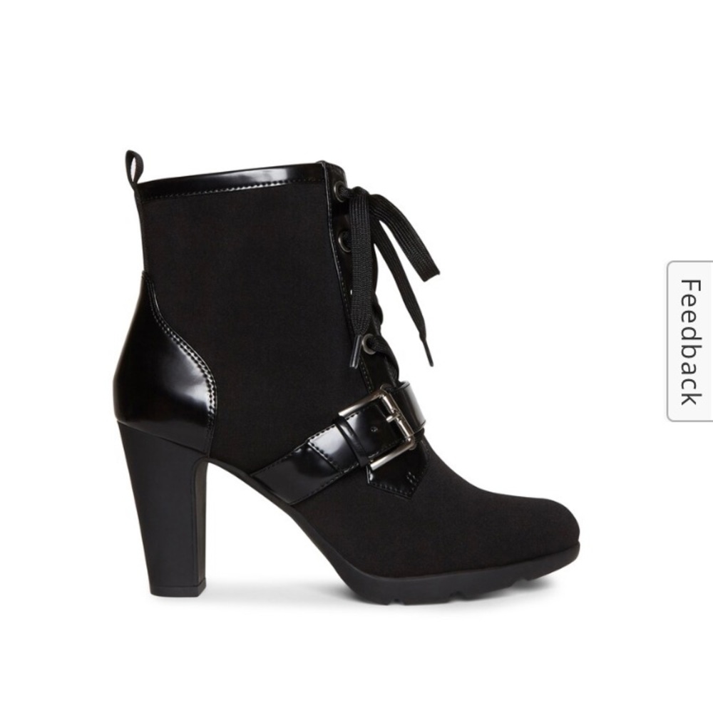 Like new, worn once. Anne Klein Sport Xraya boot, black in color, size 8. Cute!